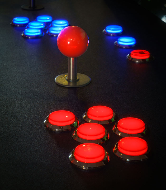 ArcadePro Saturn Arcade Machine - Controls