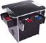 GamePro Invader 3-Sided Cocktail Arcade Machine - Black