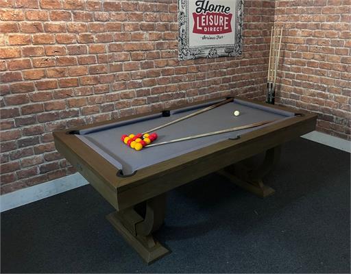 Signature Huntsman Silver Mist Pool Dining Table: Warehouse Clearance