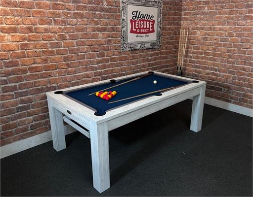 Signature Chester White Pool Dining Table: Warehouse Clearance