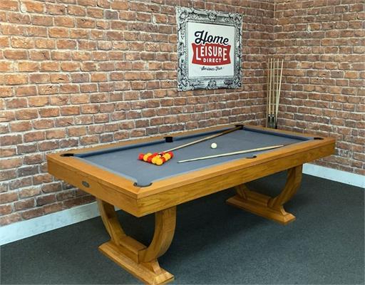 Signature Huntsman Solid Oak Pool Dining Table: Warehouse Clearance