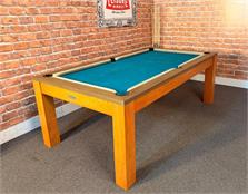 Signature Chester Solid Wood Pool Dining Table: Warehouse Clearance