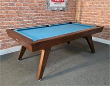 Signature Sexton Solid Walnut Pool Dining Table - 7ft: Warehouse Clearance