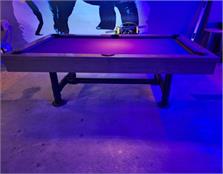 Signature Marshall Silver Mist Pool Dining Table: Warehouse Clearance