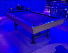 Signature Marshall Silver Mist Pool Dining Table: Warehouse Clearance