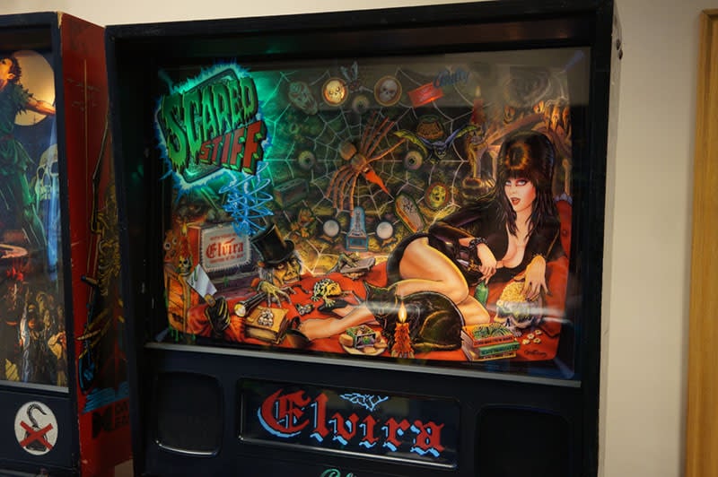 Scared Stiff Pinball Machine - Backbox