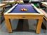 Signature Vantage Contactless Pool Dining Table - End