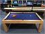 Signature Vantage Contactless Pool Dining Table - Side View
