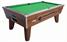 Signature Cambridge Pool Table - Dark Walnut - Coin Mechanism