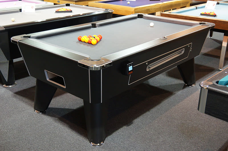 Contactless Payment Signature Tournament Pool Table - In Showroom