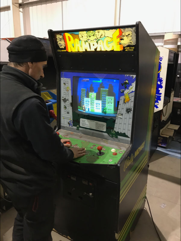 Rampage Arcade Machine For Sale Home Leisure Direct