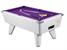 Supreme Winner Aluminium Pool Table with Purple Cloth