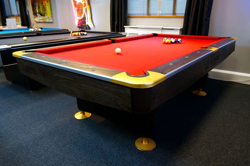 Rasson Challenger American Pool Table - Showroom Clearance - Angled View