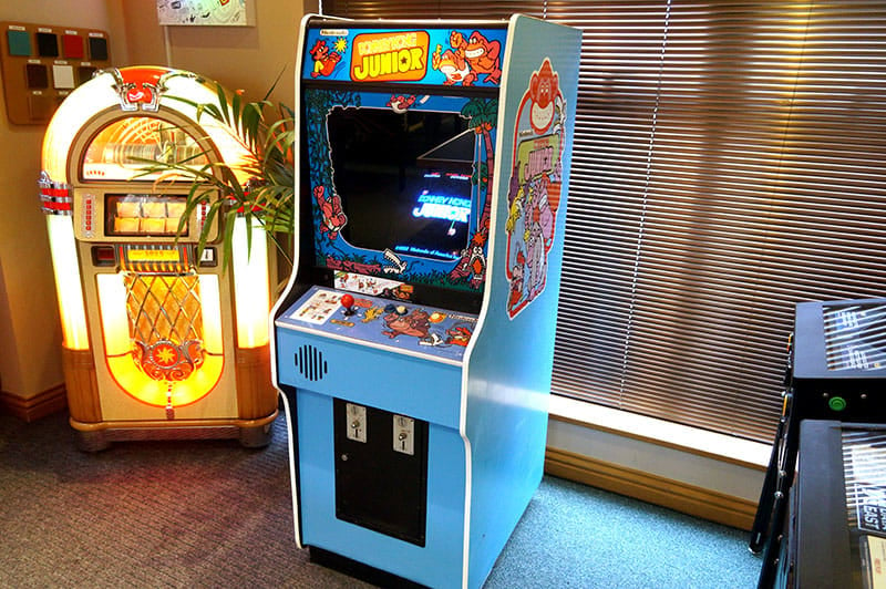 Donkey Kong Jr Arcade Machine Blue Cabinet Home Leisure Direct