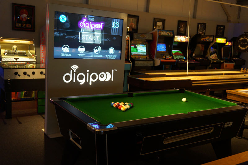 Digipool in Showroom