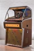 Sound Leisure Rocket Vinyl Jukebox: Medium Oak Finish