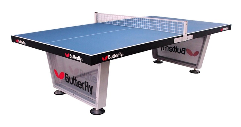 Butterfly Playground Table Tennis Table - Blue