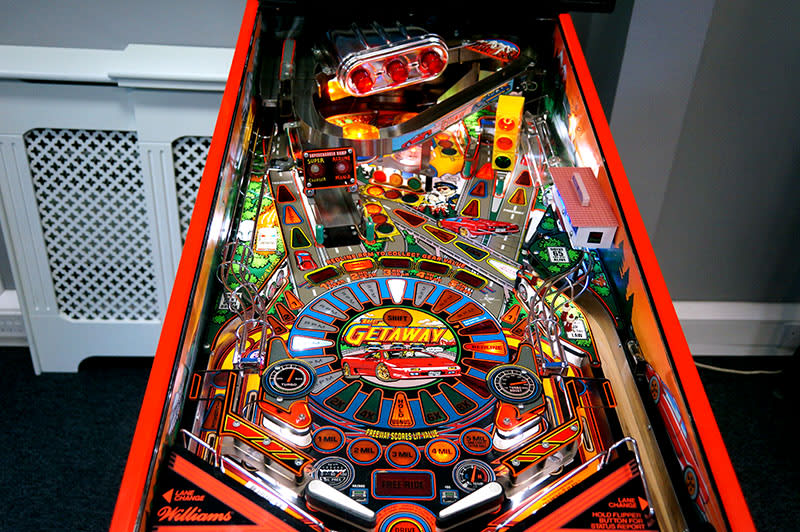 The Getaway Pinball Machine Flipper Toppers Collectibles Replacement Parts