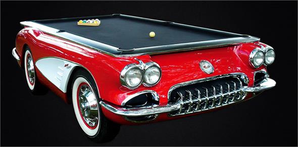 Corvette 1959 Car Pool Table