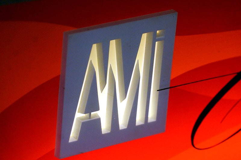 AMI Continental 2 Vinyl Stereo Jukebox - AMI Logo