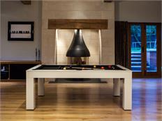 Duo Milano White Gloss Pool Table - 6ft, 7ft