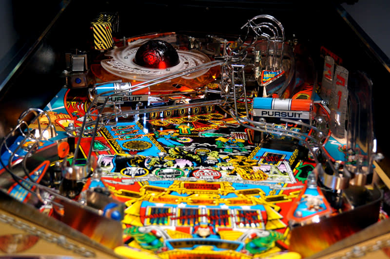 Judge Dredd Pinball Machine - Playfield View