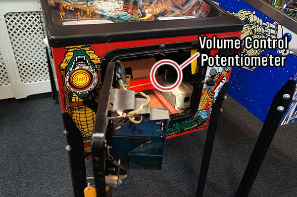 Data East Pinball Machine Volume Control