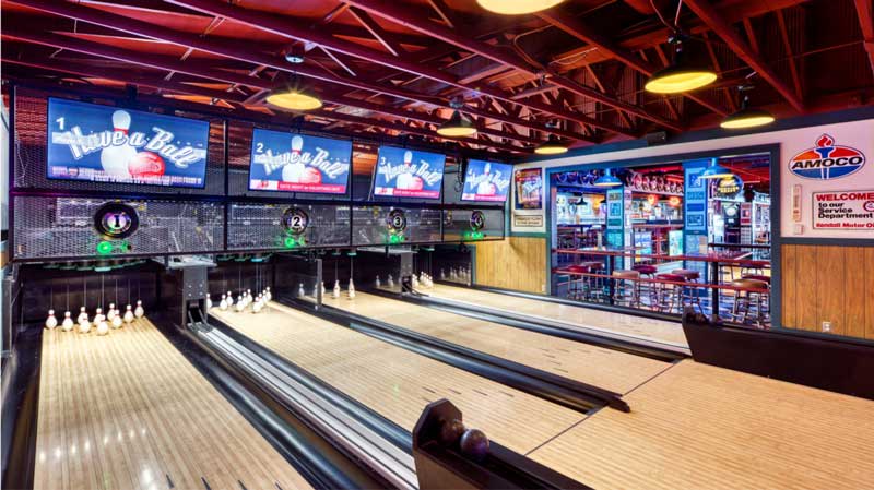 Brunswick Duckpin Miniature Bowling Alley - Lanes