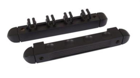 Buffalo 4 Cue Rack - Black