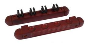 Buffalo 4 Cue Rack - Dark Maple