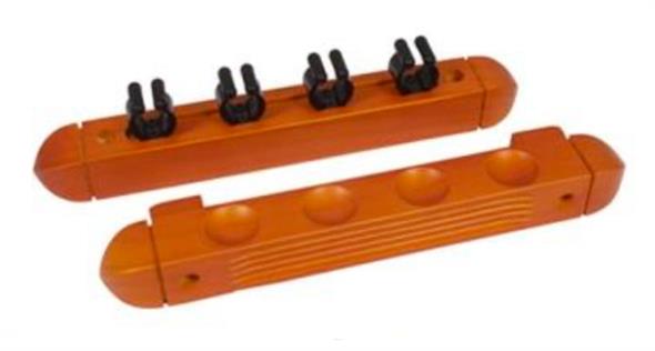 Buffalo 4 Cue Rack - Mahogany