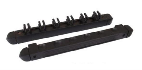 Buffalo 6 Cue Rack - Black