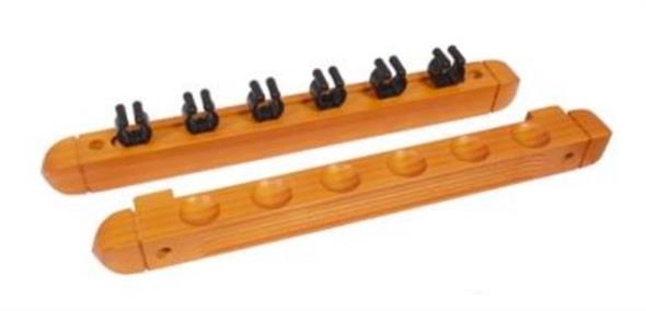 Buffalo 6 Cue Rack - Maple