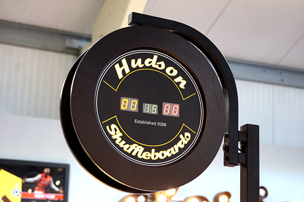 Shuffleboard Electronic Scoreboard