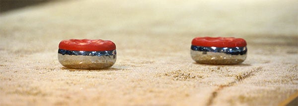 Shuffleboard Wax on Plank