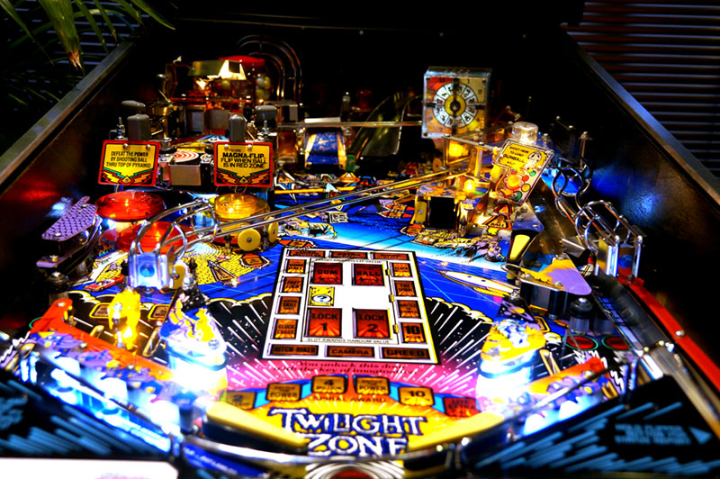 Twilight Zone Pinball Machine - Playfield View