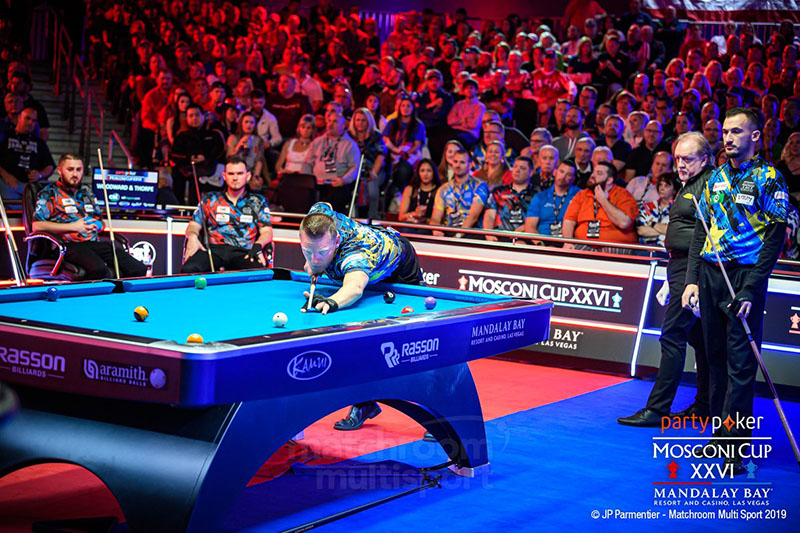 Rasson Ox American Pool Table - Mosconi Cup