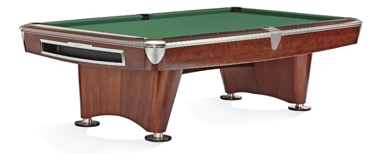Brunswick Gold Crown VI American Pool Table - Mahogany with Gully Ball Return