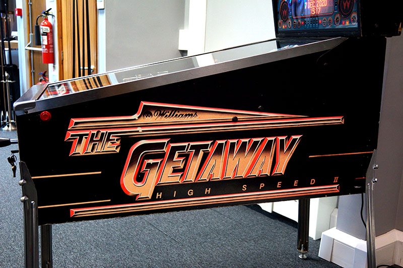 the getaway pinball machine for sale