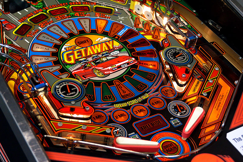 The Getaway Pinball Machine - Flippers