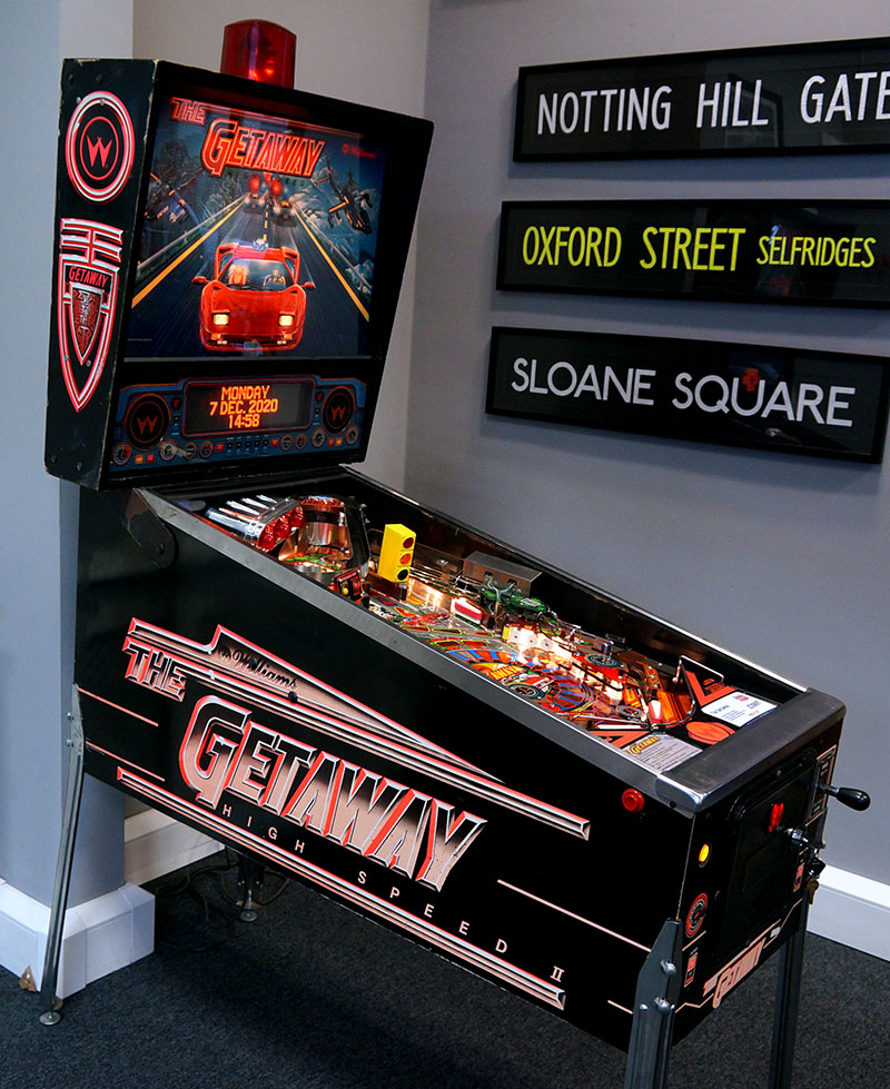 The Getaway Pinball Machine