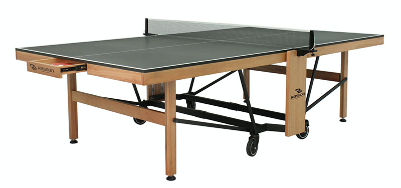 Rasson R100 Table Tennis Table - Drawer Open