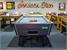 Supreme Winner Pool Table in Black Rustic Finish with Blue Cloth - Showroom Picture