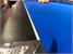 Showroom Model - Signature Tournament Pro Edition Pool Table - Black Finish - Blue Cloth - Rail View