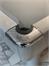 Supreme Winner Pool Table in Concrete Finish Close Up - Chrome Corner