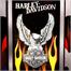 Rock-Ola Harley Davidson Flames Bubbler CD Jukebox - Front