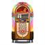 Rock-Ola Walnut Bubbler CD Jukebox