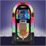 Rock-Ola Black Music Centre Digital Jukebox - With Background