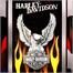 Rock-Ola Harley Davidson Flames Music Centre Digital Jukebox - Front