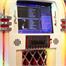 Rock-Ola White Music Centre Digital Jukebox - Front